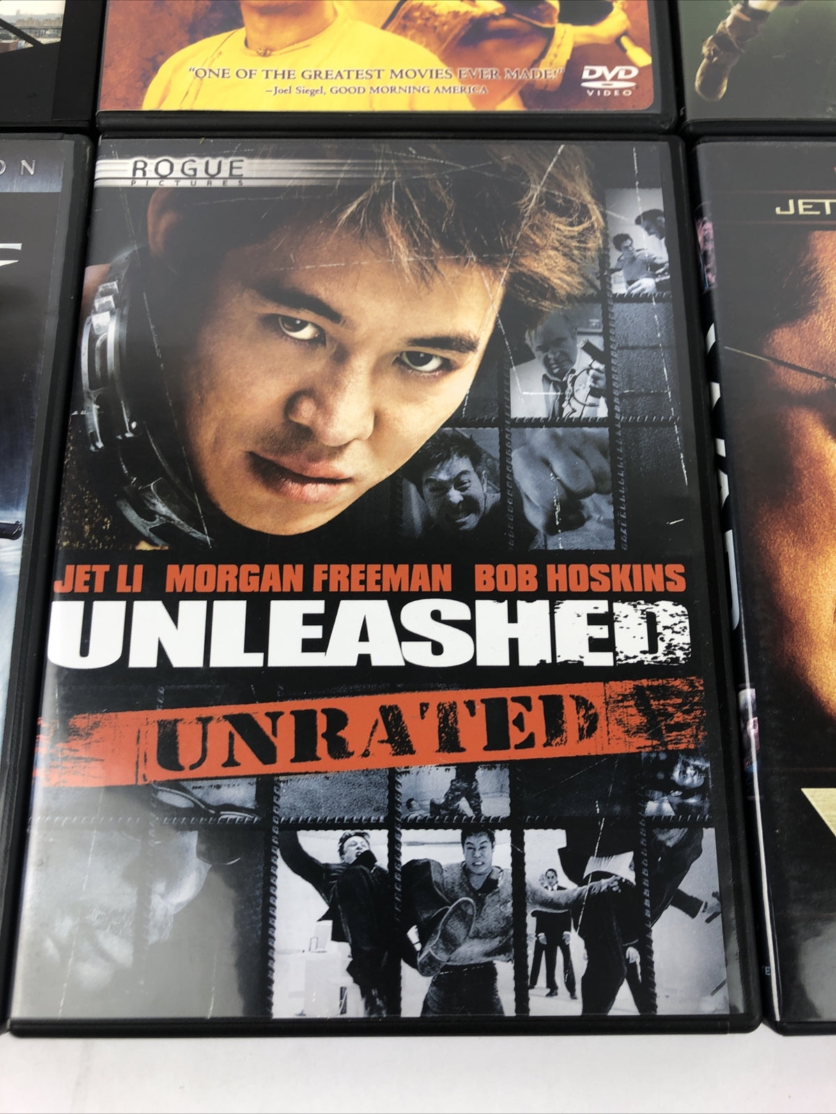 6 KUNG FU / MARTIAL ARTS MOVIE DVD LOT - Chow Yun-Fat Jackie Chan JET LI - Mint