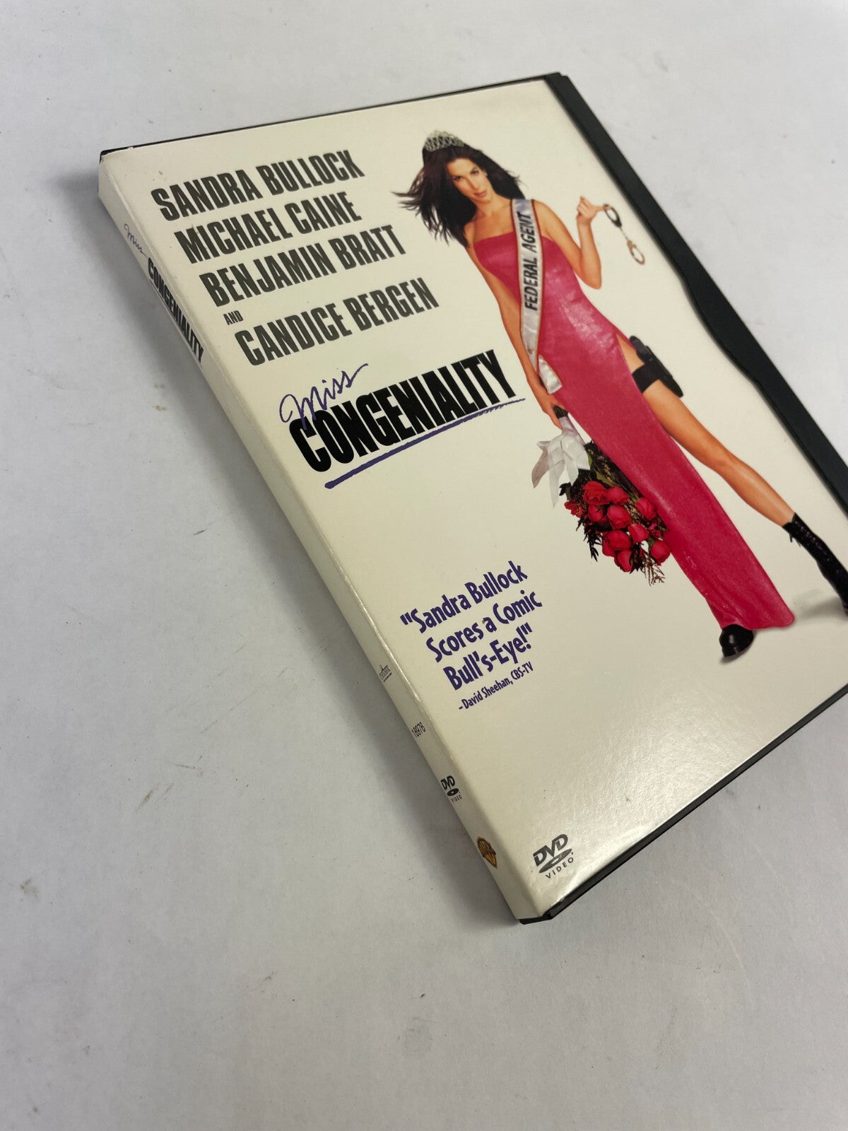 Sandra Bullock MichaelCaine BenjaminBratt Candice Bergen Congeniality DVD Movies