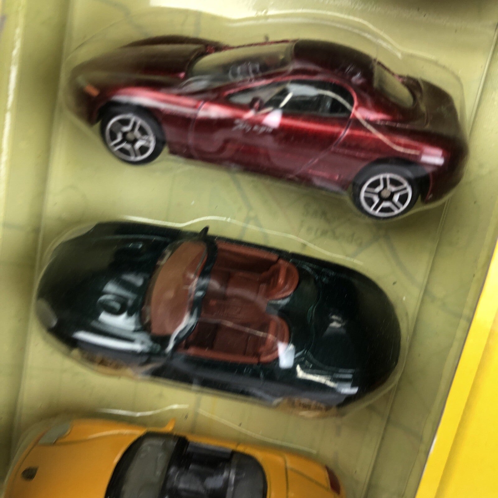 MotorMax 5 Car Ultimate Concepts Porsche Corvette 1/64 Diecast Special Edition