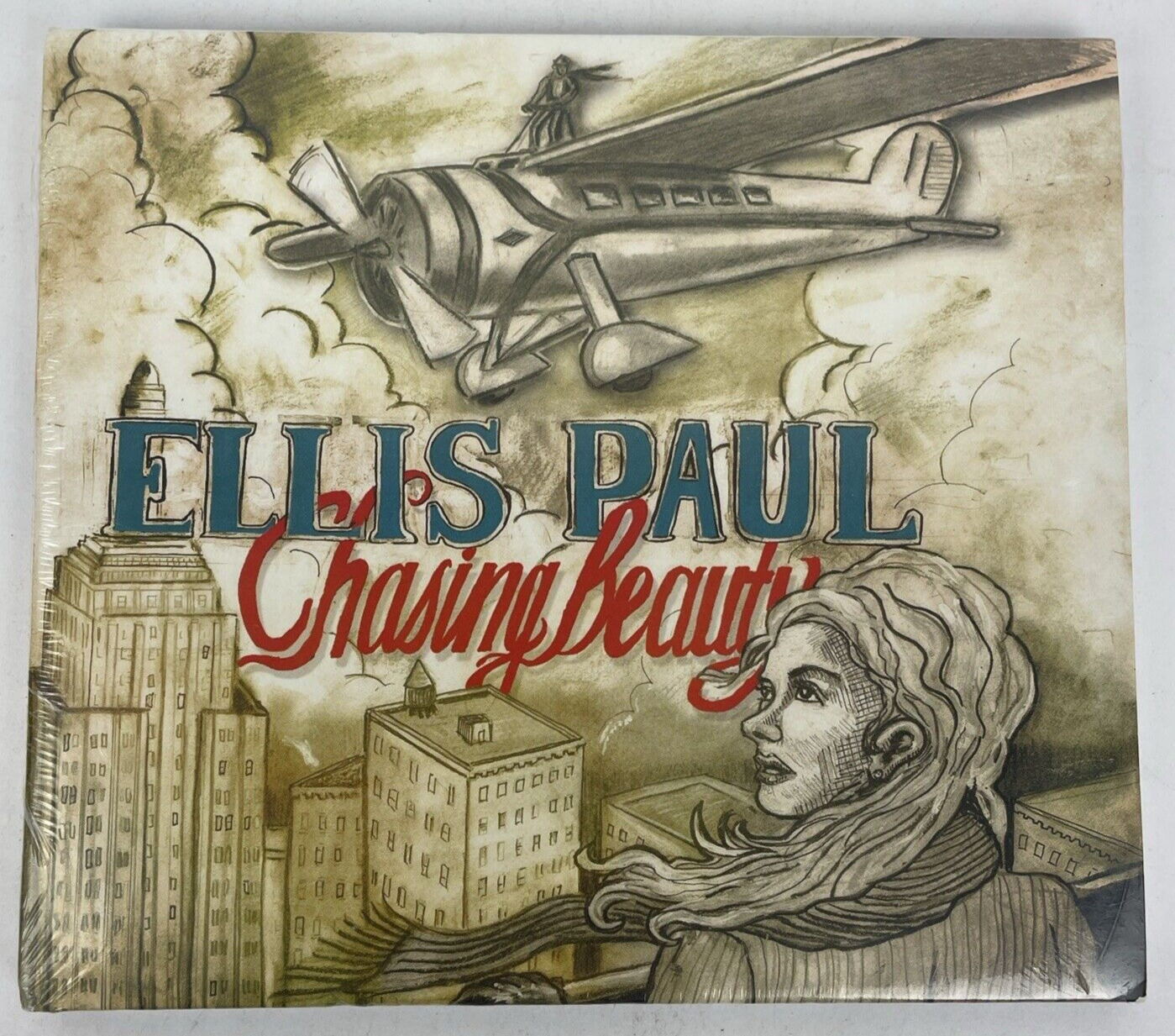 Chasing Beauty by Ellis Paul (Audio CD, 2014, Digipak) Black Wolf Records - NEW