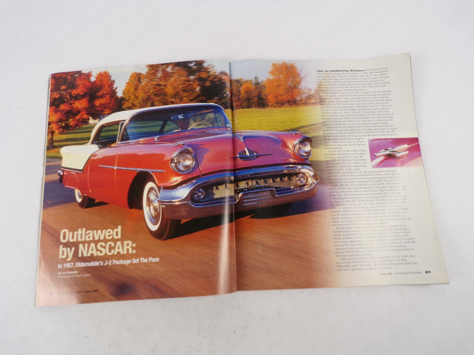 January 2005 Muscle Machines Magazine Brawlers Vs. Haulers Hot Trucks And Muscle