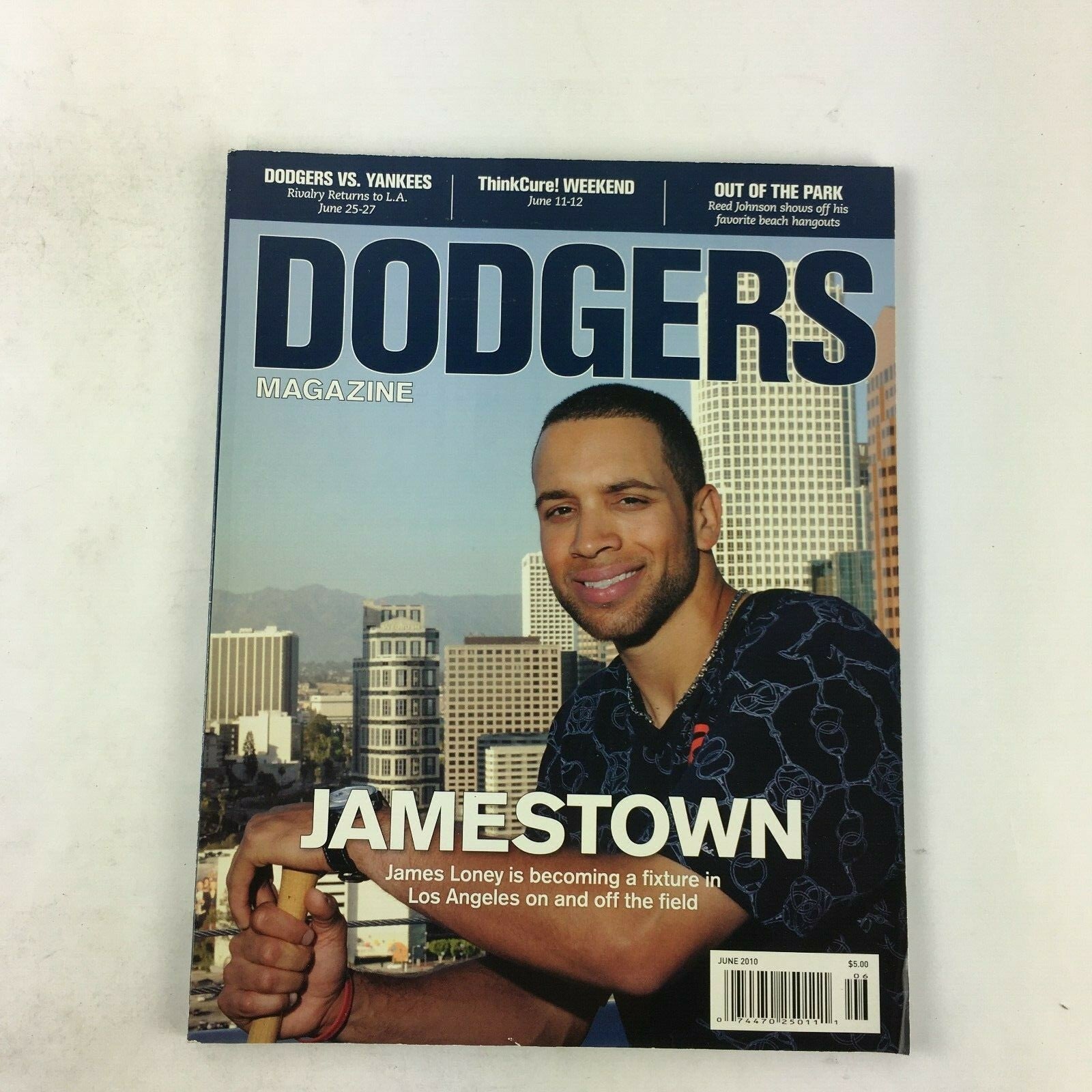 June 2010 Dodgers Magazine Jamestown James Loney is becoming a fixture in LA