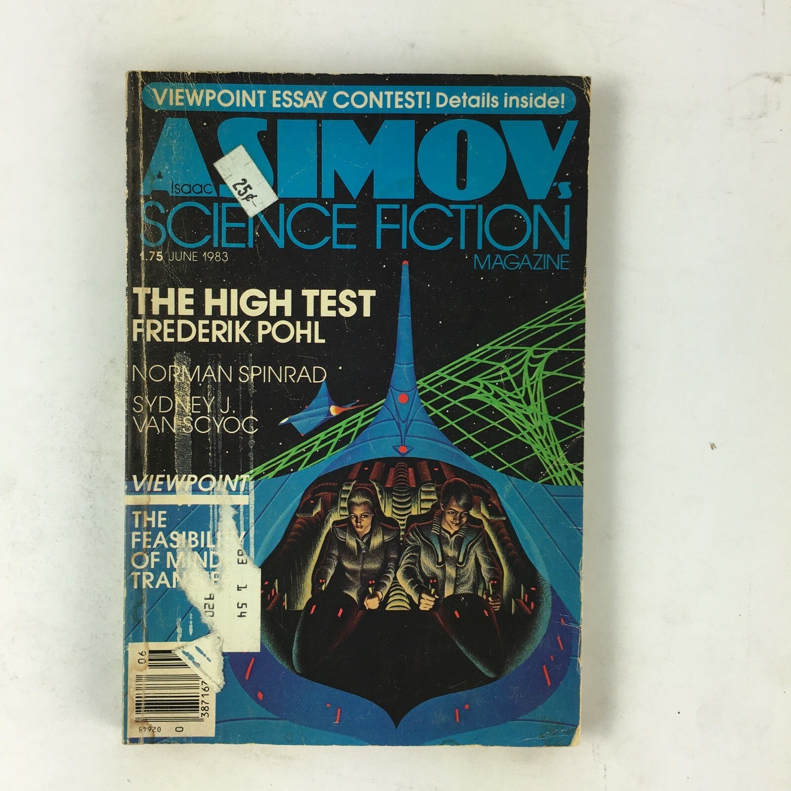 June 1983 Isaac Asimov's Science Fiction Magazine The High Test Norman Spinrad