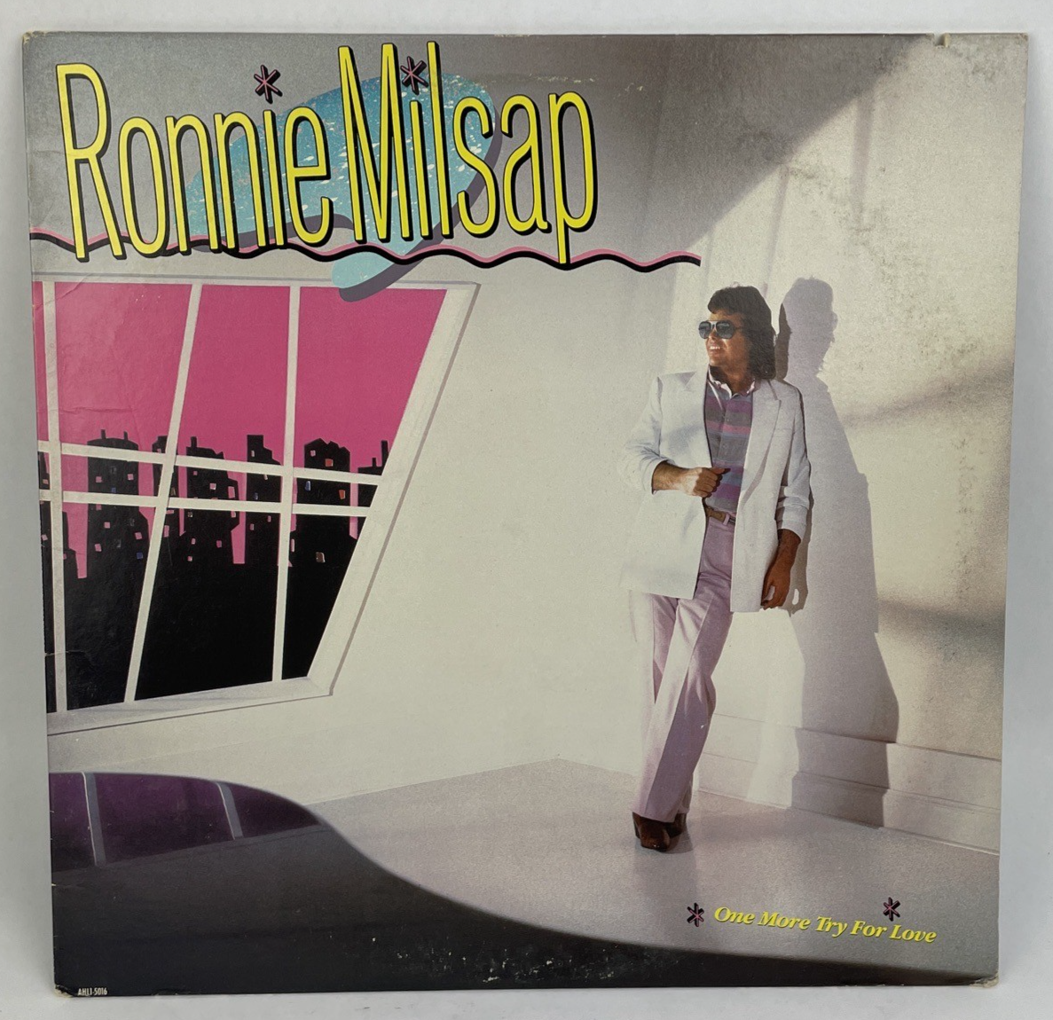 1984 Ronnie Milsap " One More Try for Love " 12" Vinyl Record Promo Copy - VGC