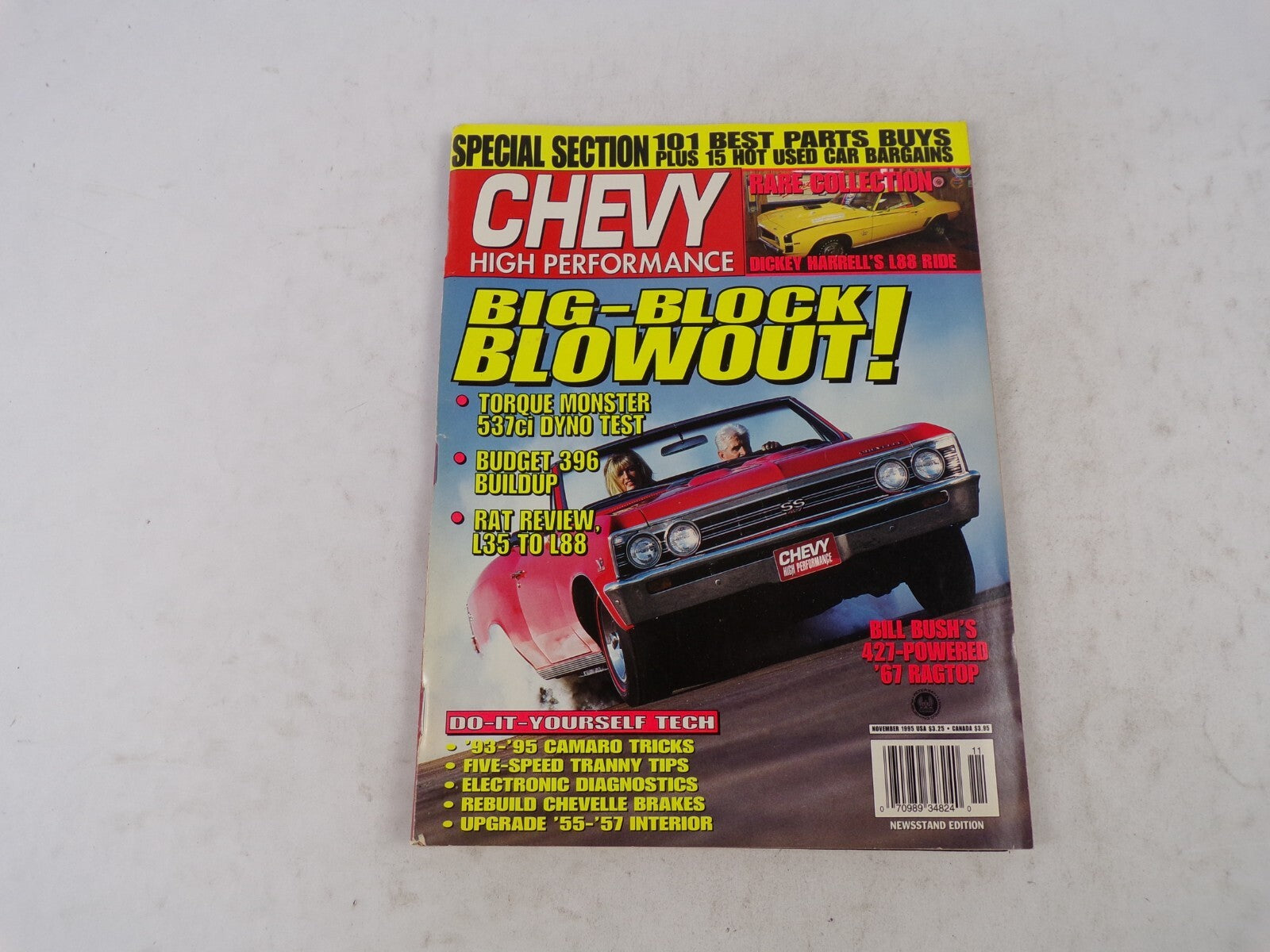 November 1995 Chevy High Performance Big-Block Blowout! Special Section 101 Best