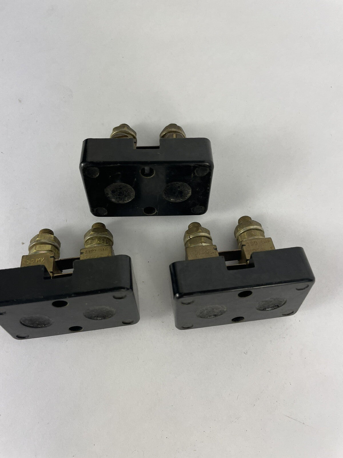 Lot of 3: Janco Corp. 50 MV. 100AMP Shunt