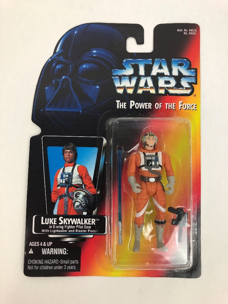 Star Wars (X-Wing Pilot) POTF LUKE SKYWALKER Transition Tray Kenner New Sealed