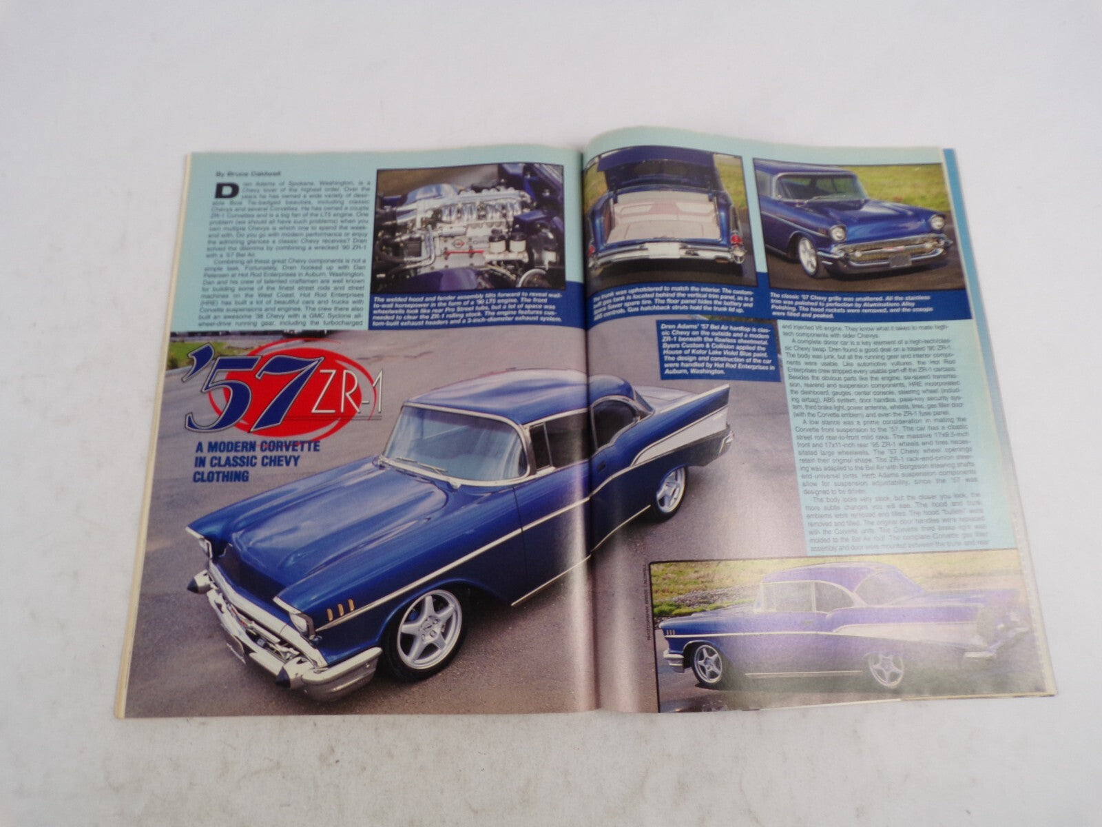 October 1996 Chevy High Performance Awesome Power On A Budget Win A 360HP Engine