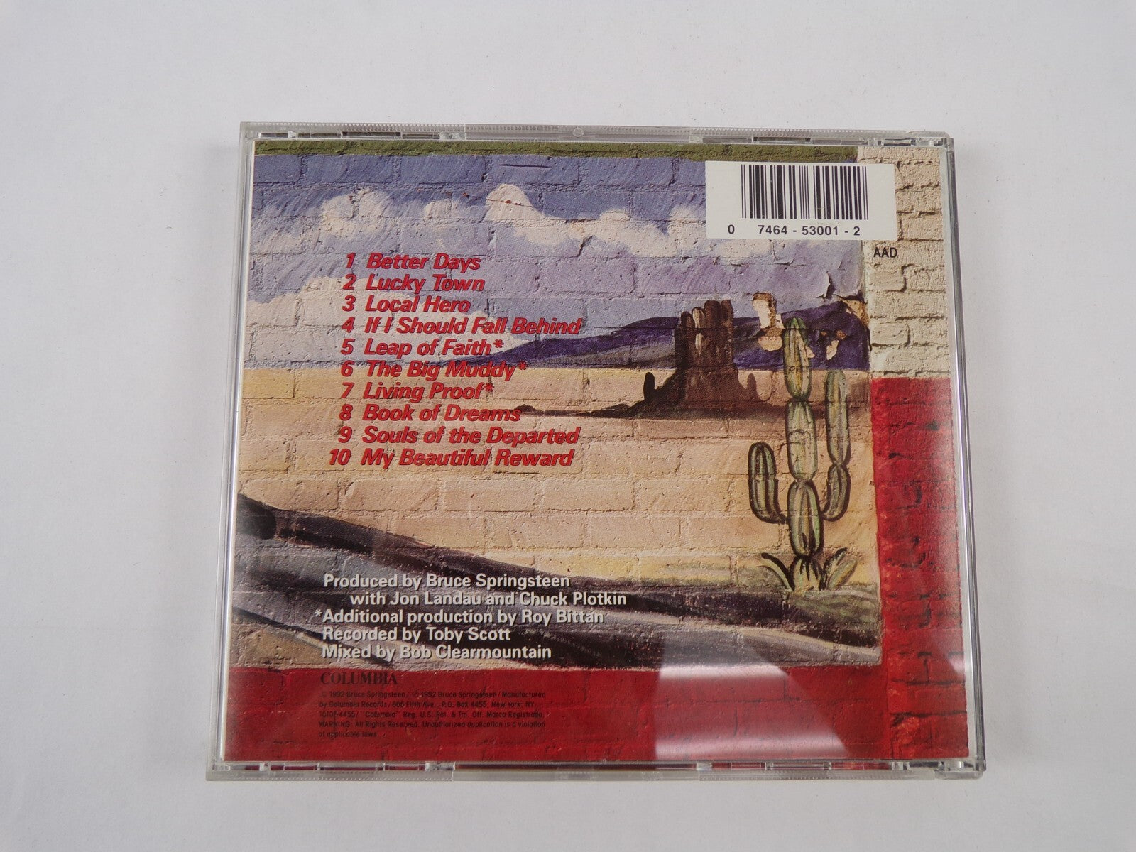Bruce Springsteen Lucky Town CD #18