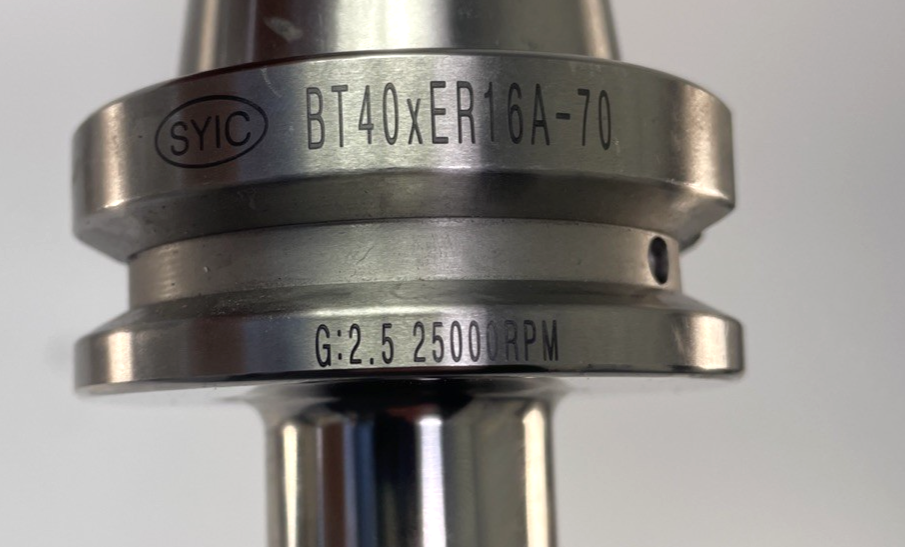 Haas BT40 ER16 Collet Chuck Tool Holder 70mm Gauge Length G2.5 25K RPM CNC OEM