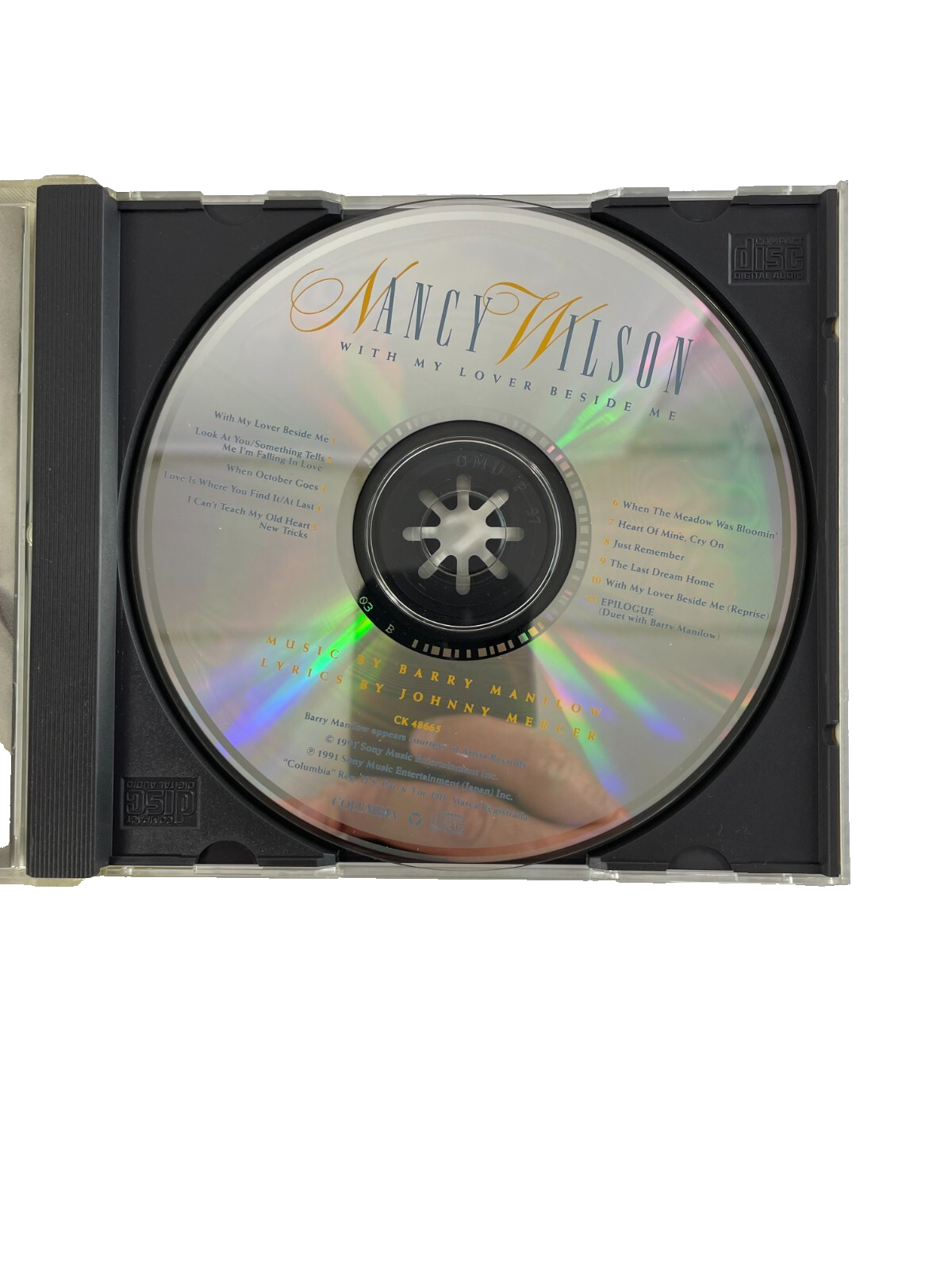Nancy Wilson With My Lover Beside Me Music By Barry Manilow Just Remember CD#10