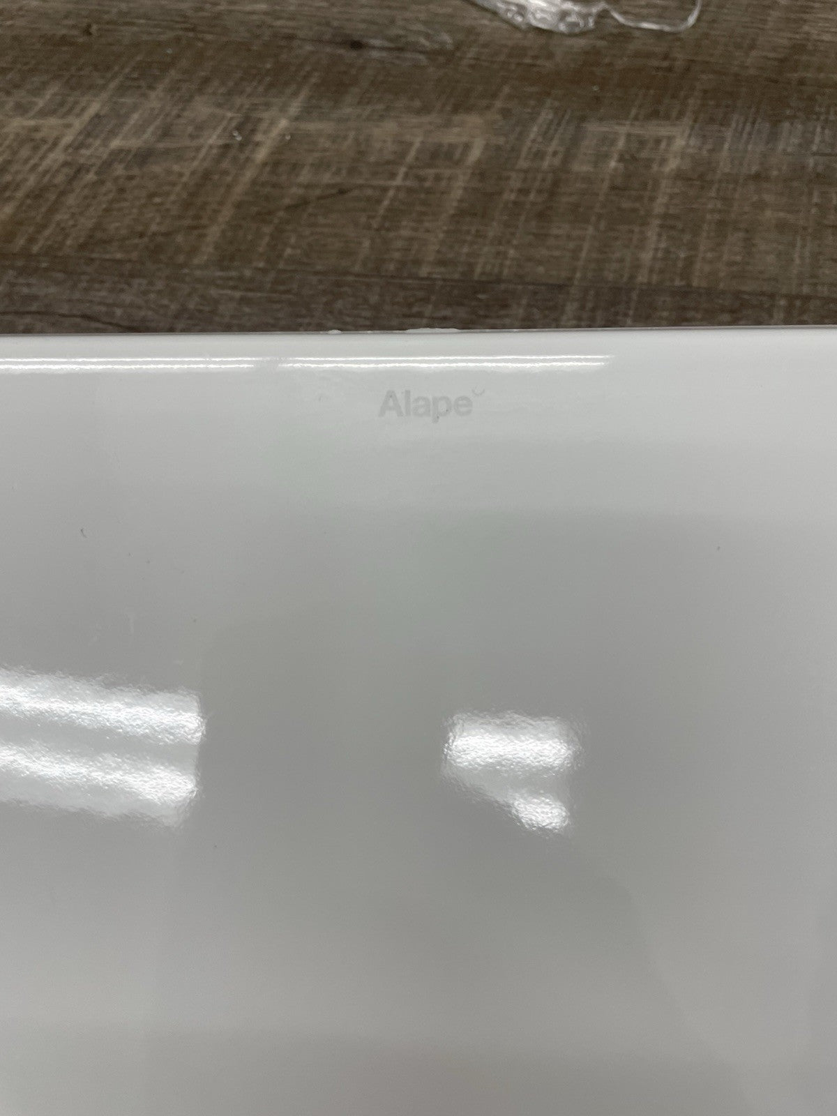Alape Built-In Rectangular Basin EB.KF400 Sink White 16 x 16 inches
