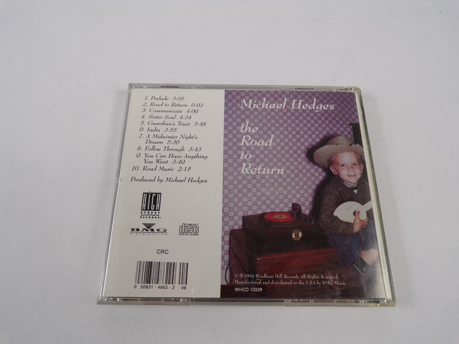 Michal Hedges The Road To Return Prelude Road To Return Communicate Sister CD#12