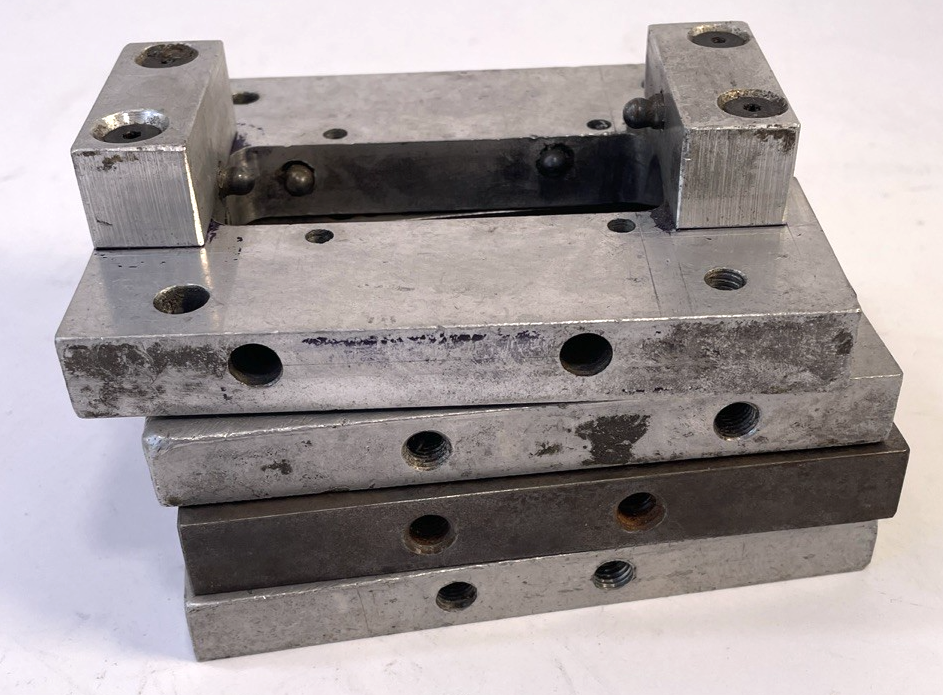 Lot of 4 Tracker Trucks Vintage Baseplate Manufacturing Tooling  Jigs DART B-52