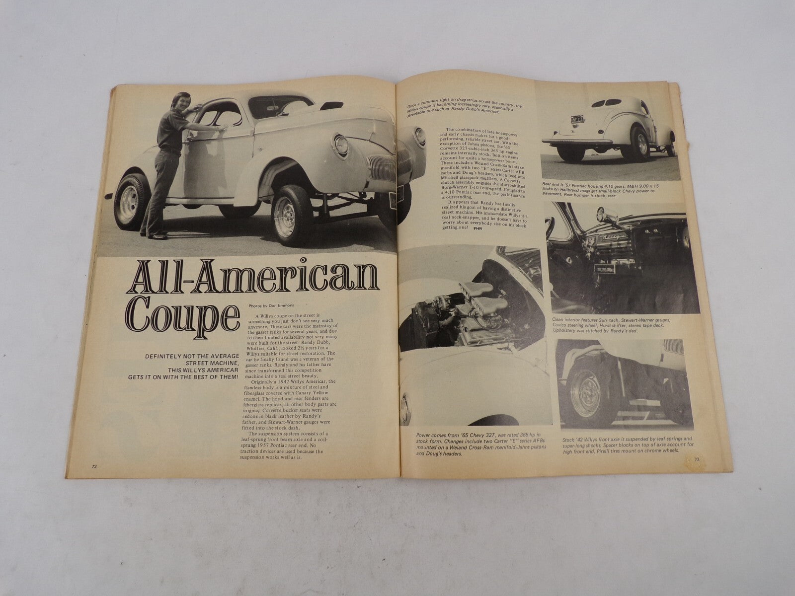 October 1972 Hot Rod  Magazine Street Machine Special! 72 Street Rod Nationals!