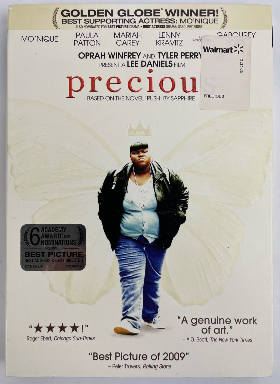 Precious: Based on the Novel "Push" by Sapphire (DVD, 2009) New Sealed Slip Cov.
