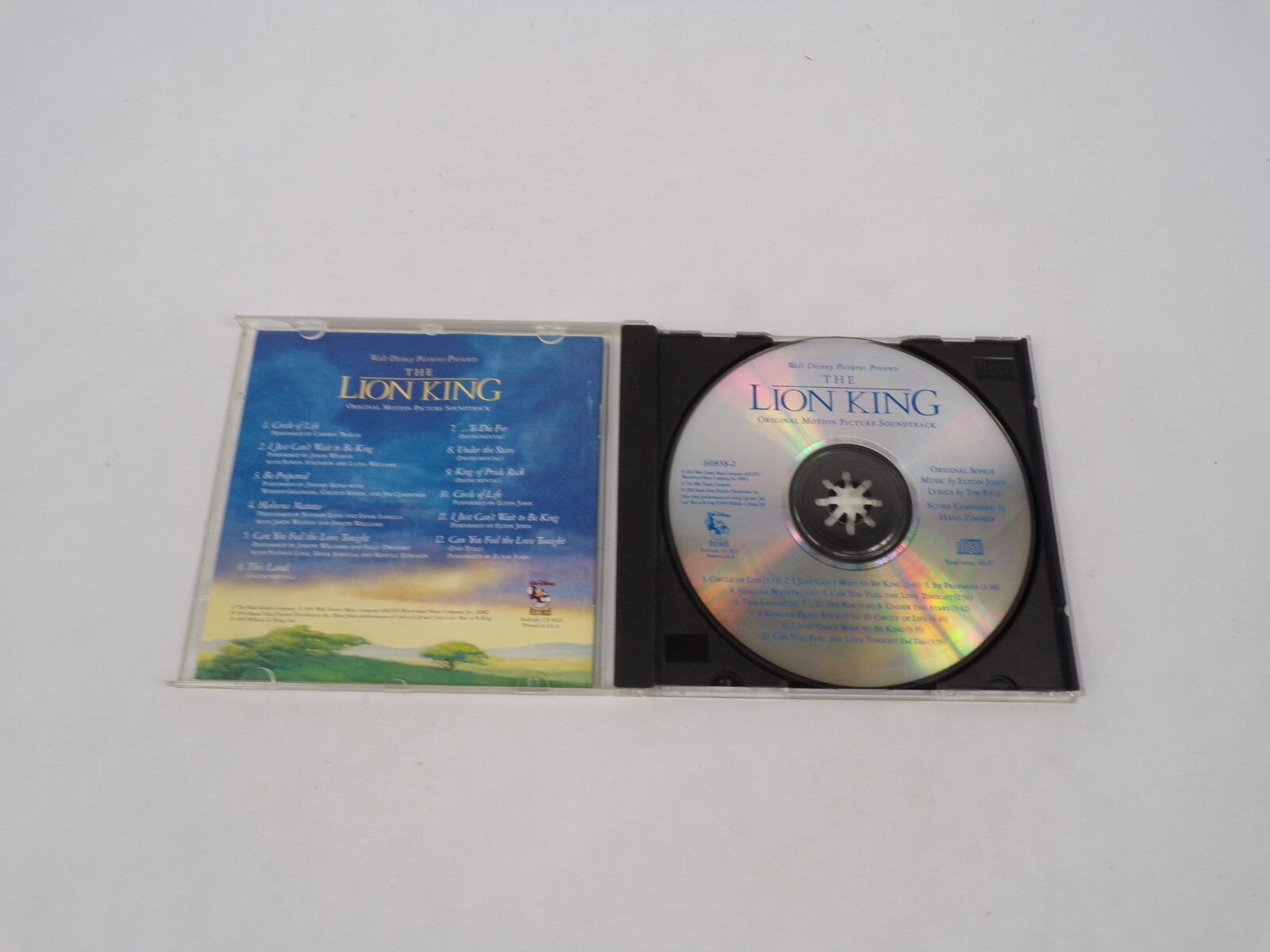 Lion King Circle Of Life I Just Cant Wait To Be King Be Prepared Circle CD#63