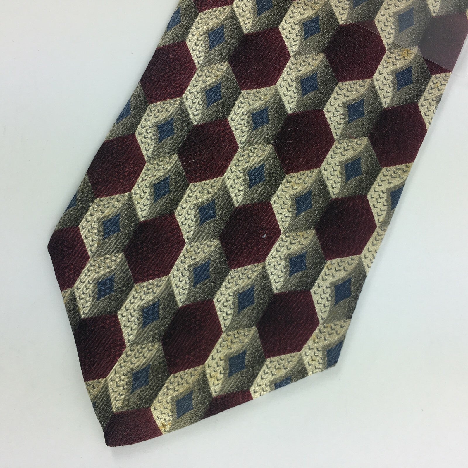 Genuine Ruffini 100% Silk Handmade Stylish Formal/Casual Tie Multi Coloured