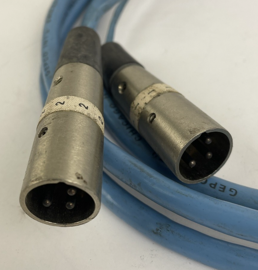 SWITCHCRAFT XLR Microphone Cable 2 x Male To 2 x Female 2 x Male 3-Pin Mic Lead