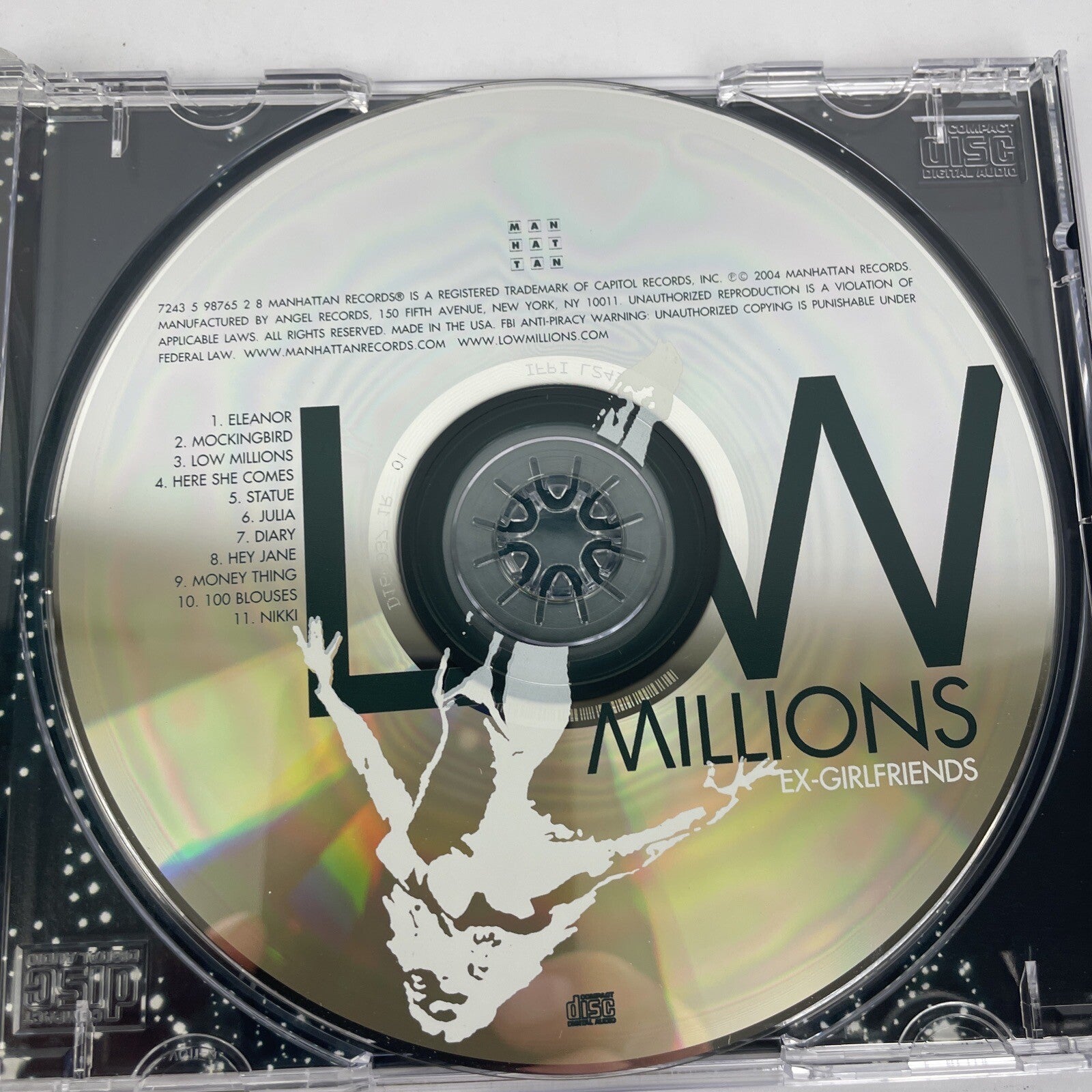 Low Millions - Ex-Girlfriends  ( Digital Audio CD ) 2004 Manhattan Records - L