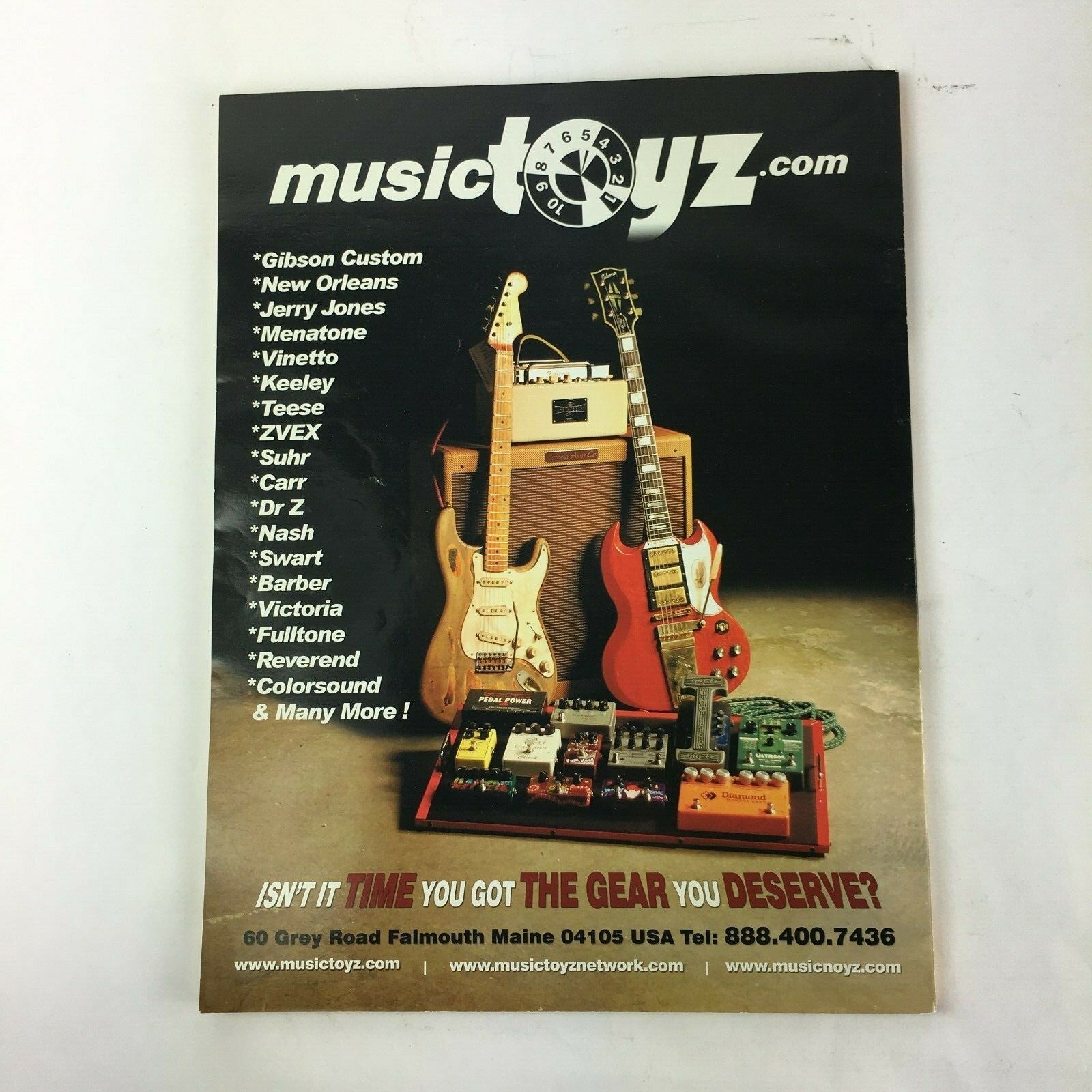 February 2008 Vintage Guitar Magazine Producer's Pick Guitars of John Porter