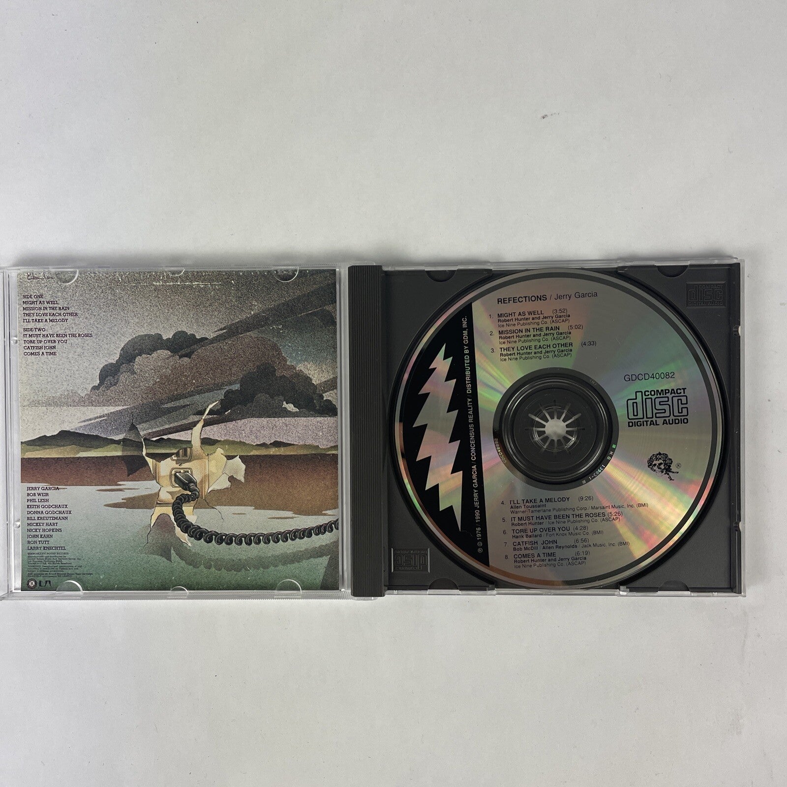 Jerry Garcia - Reflections CD 1990  #28 