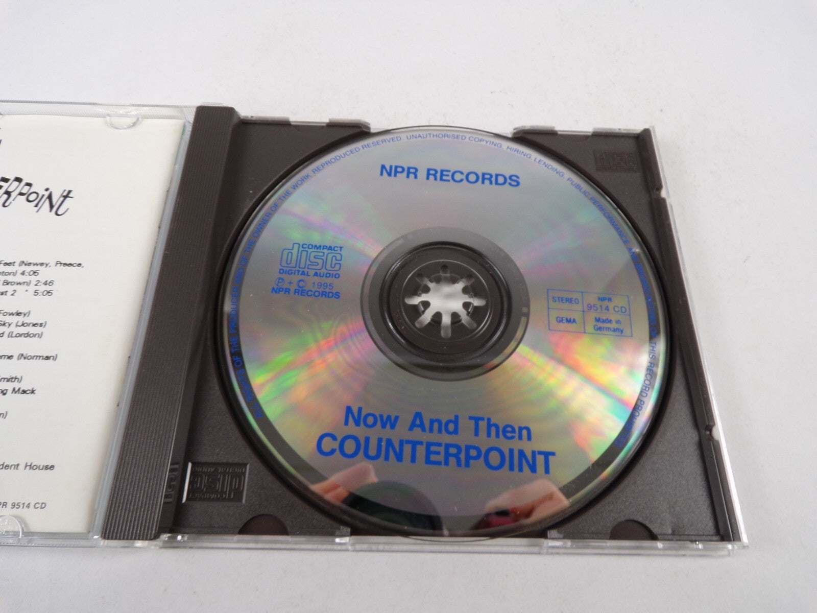 Counterpoint Now And Then Npr 9514 Surfin Crazee Kick Out Gringo CD#14