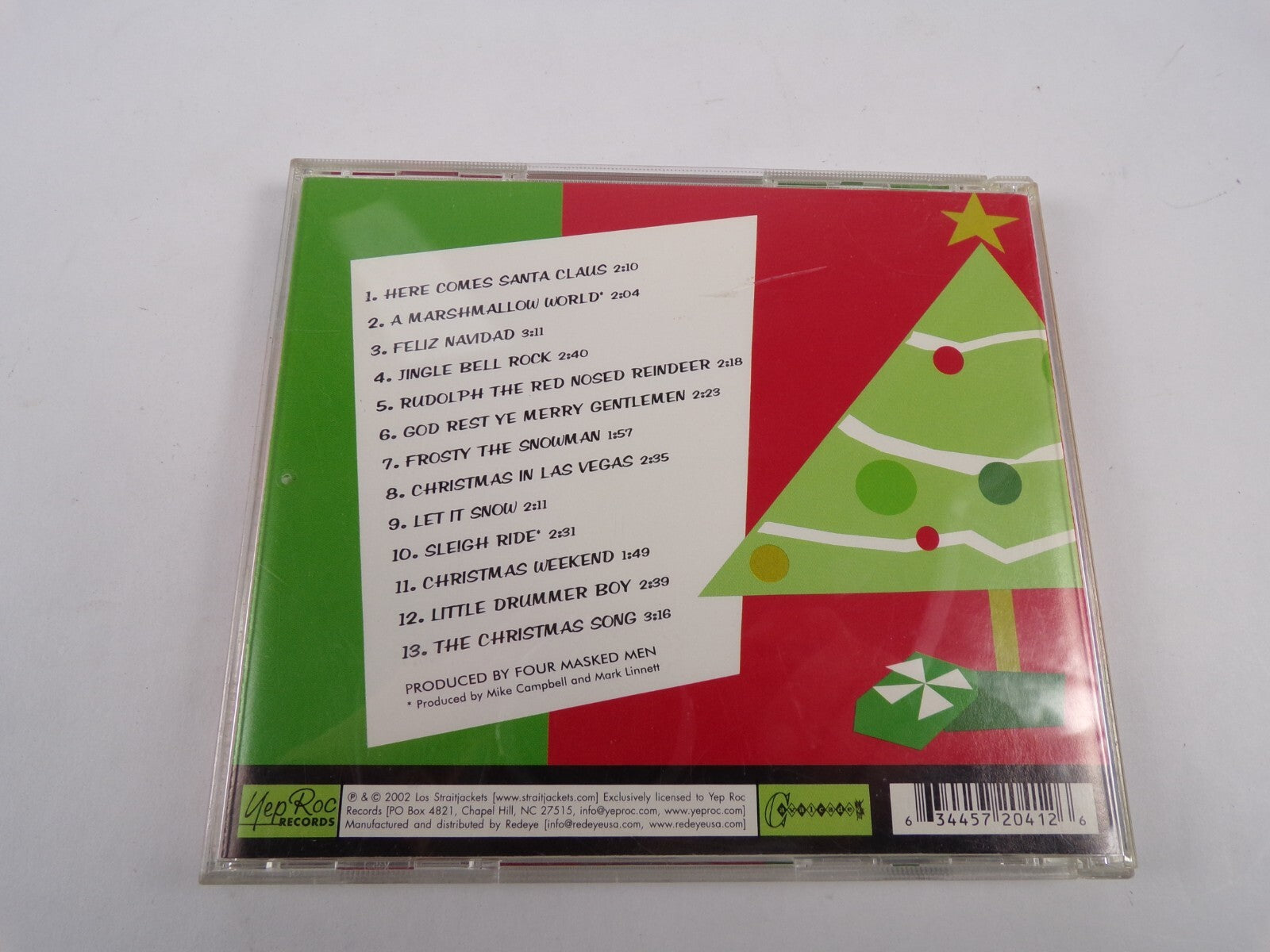 Tis The Season For Los Strait Jackets Here Comes Santa Claus Let It Snow CD#62
