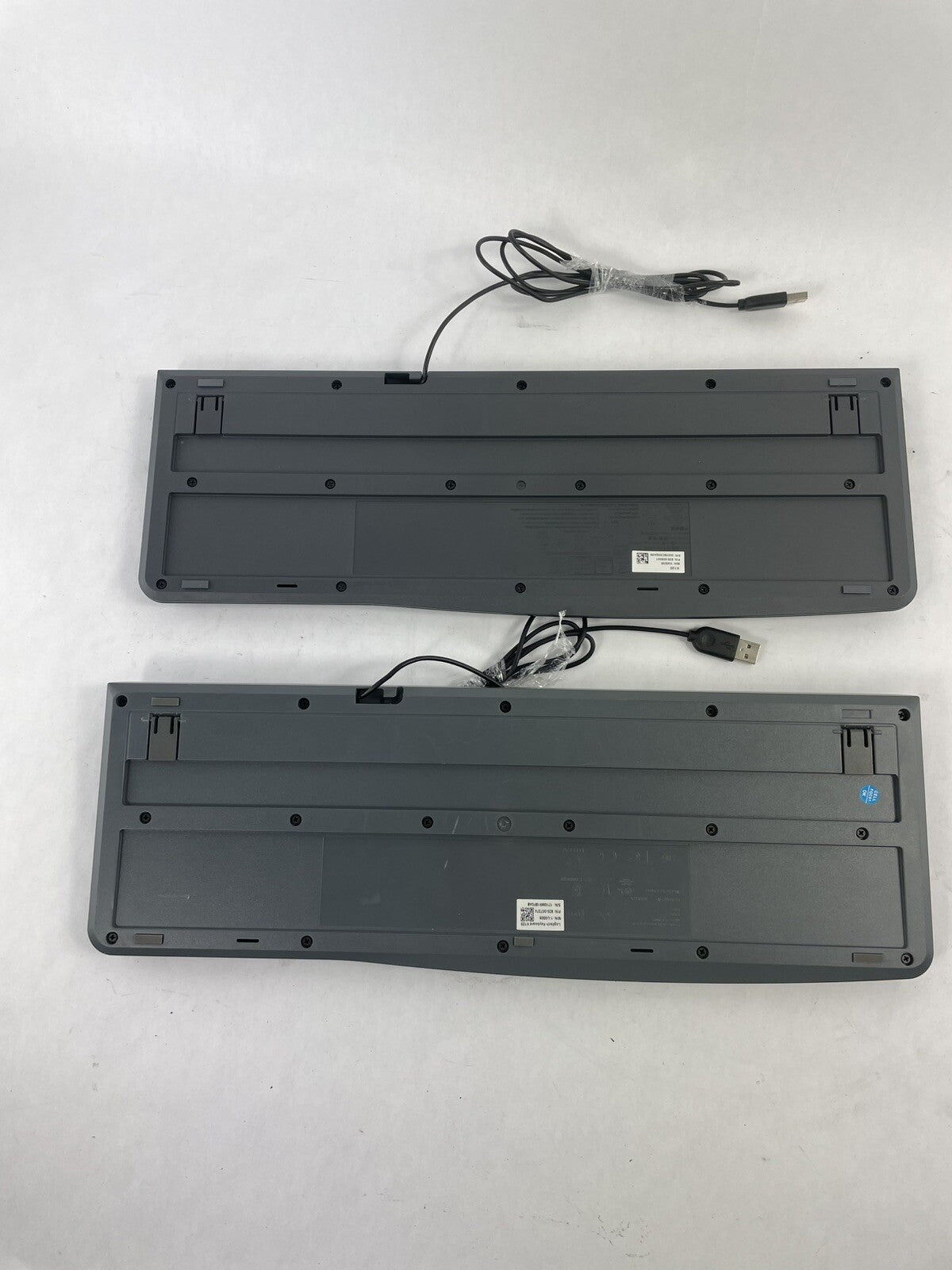 Lot of 2:  Logitech K120 USB Wired Desktop Keyboard