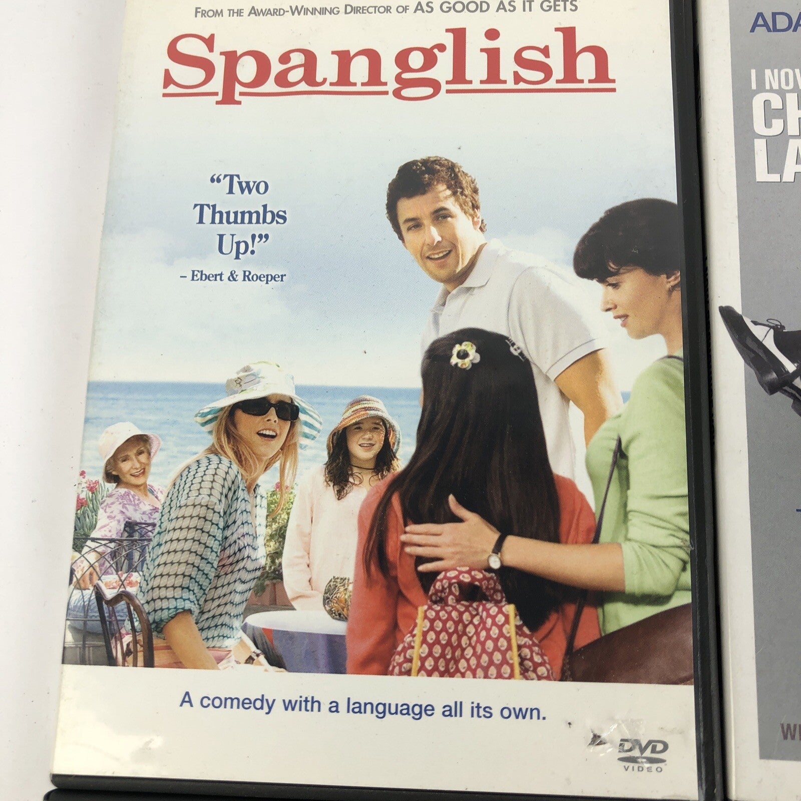 ADAM SANDLER 4 x DVD LOT  Best Of SNL: Spanglish , Chuck & Larry , Click - VGC