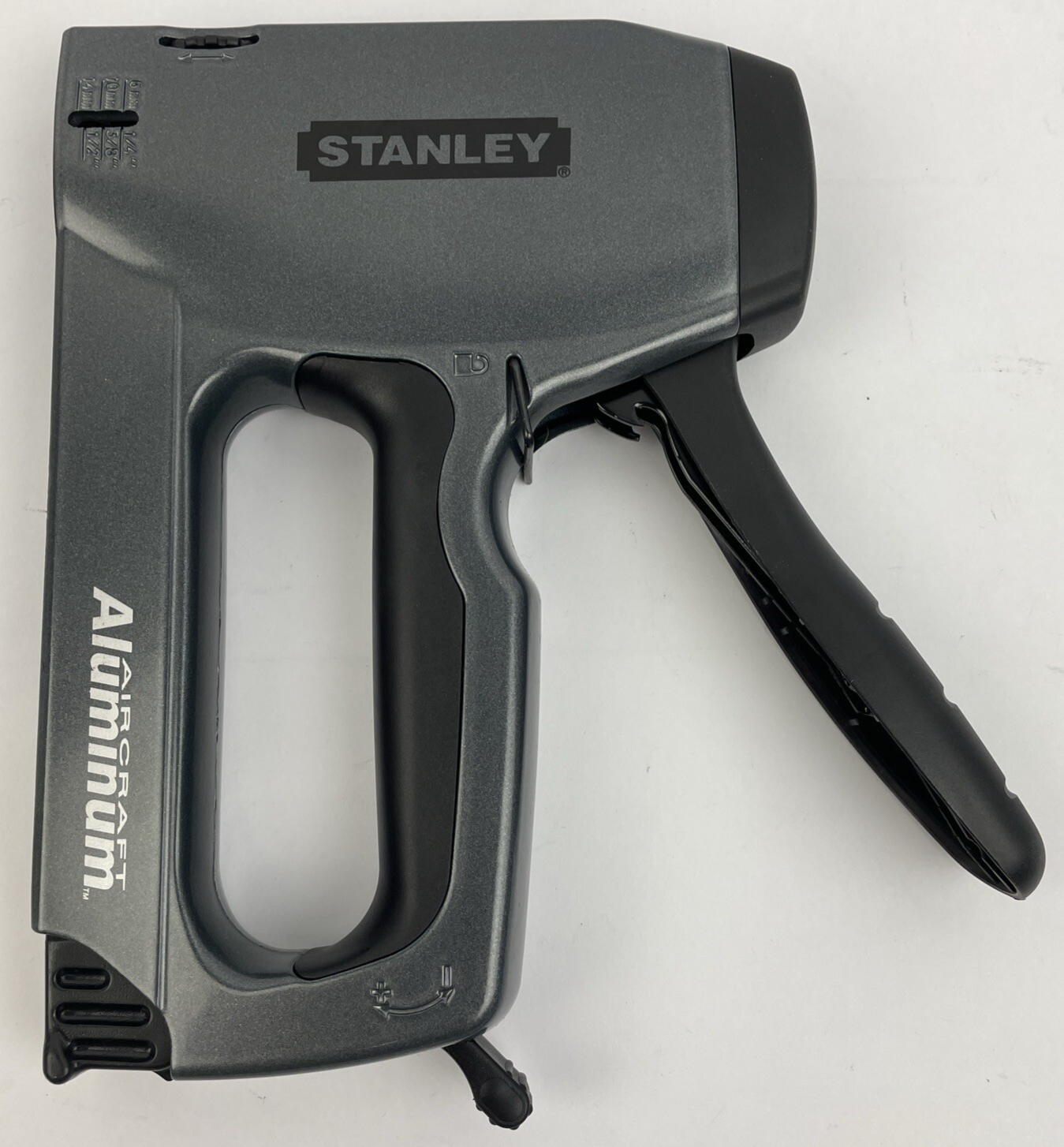 Stanley TR250 Heavy Duty T50 Staple Gun - Aircraft Aluminum W 3/8" 10mm Staples