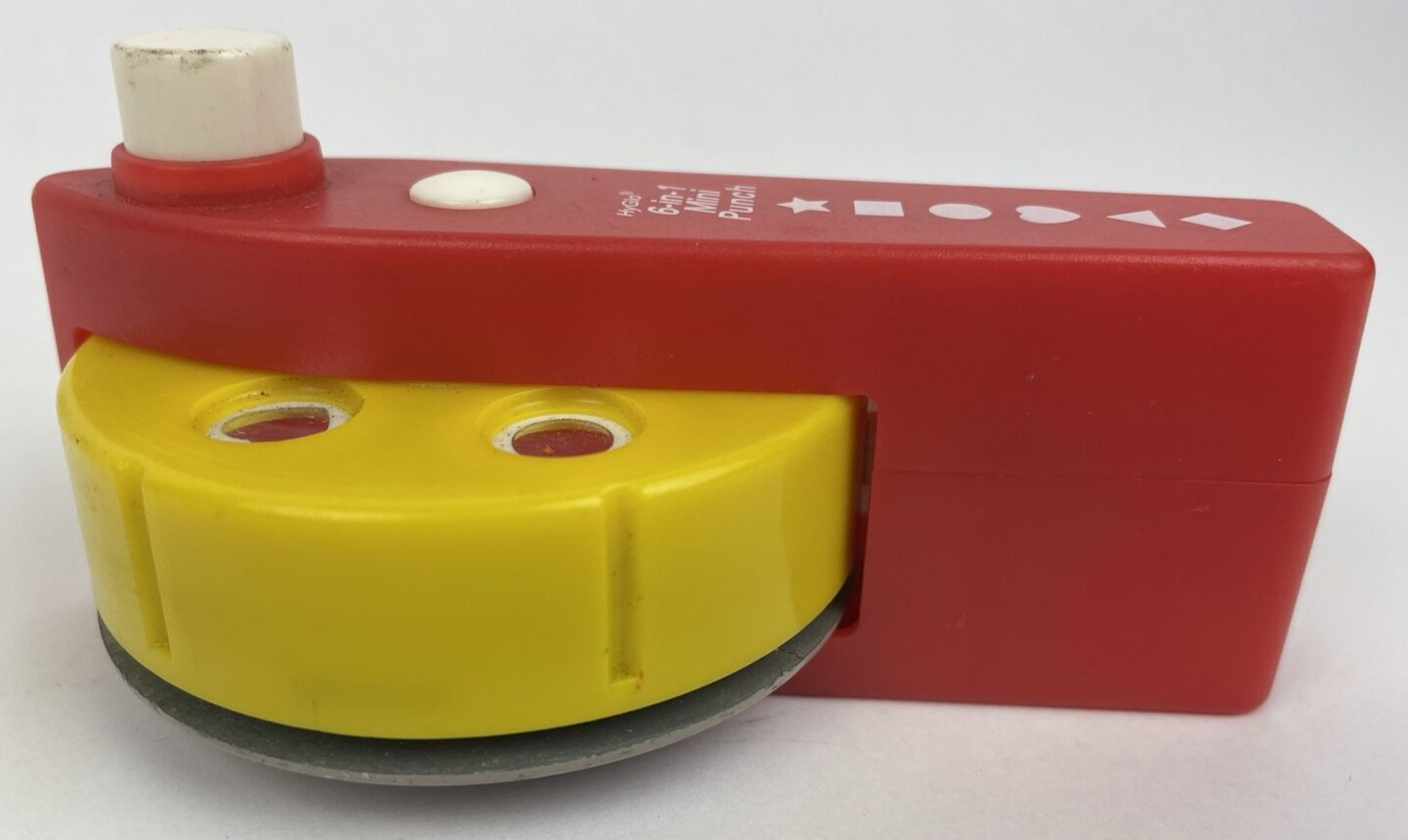 HyGlo 6-in-1 Mini Paper Punch - American PAT.  104107 6 Diff Punches Star Heart+