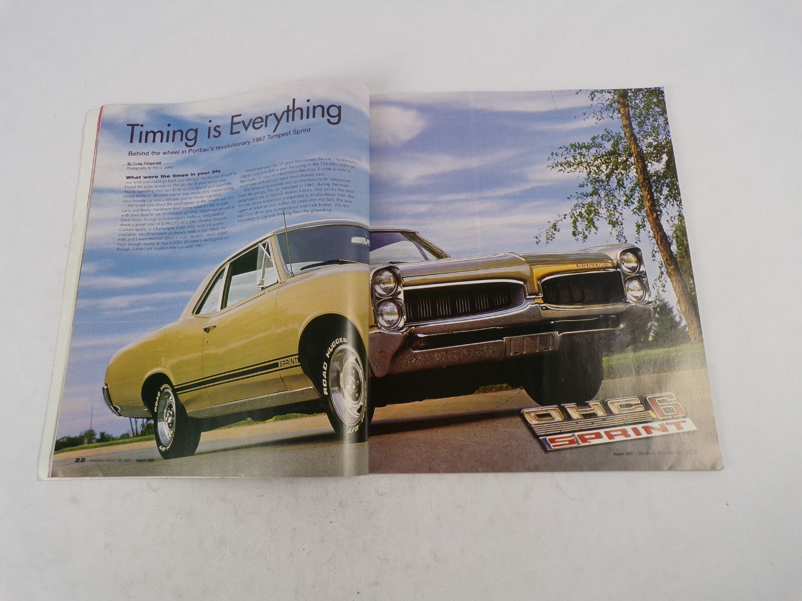 August 2005 Hemmings Muscle Machines Magazine Powered By Pontiac Powered By
