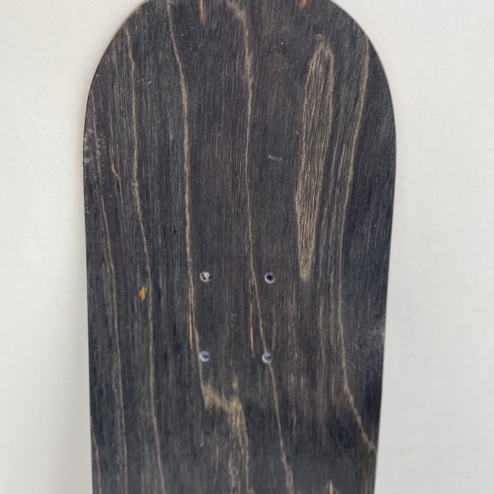 Blank Canadian maple mini hand skateboard deck measuring 10.5 x 2.75 inches with a 4.25-inch wheelbase.