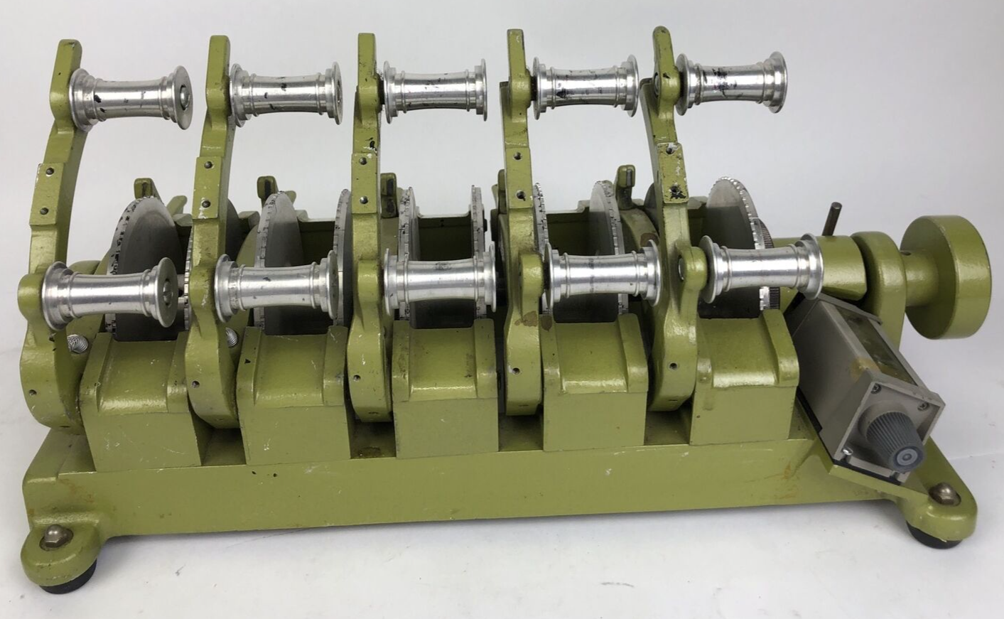 Ediquip # 1045 35mm 5 Gang J&R Film Co. Editing Synchronizer Vintage Hollywood