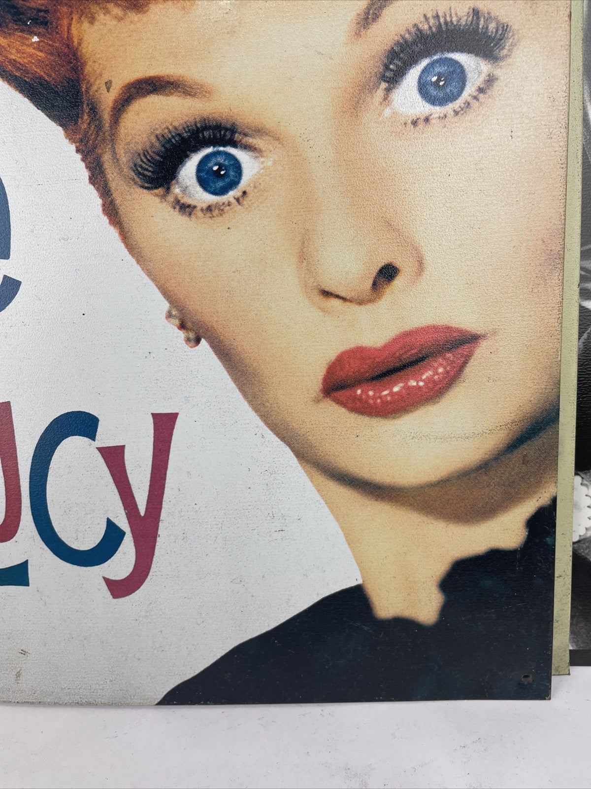 Lot of 3 I Love Lucy Lucy’s Chocolate Factory Tin Signs  12.5 X 16” 179 Episodes
