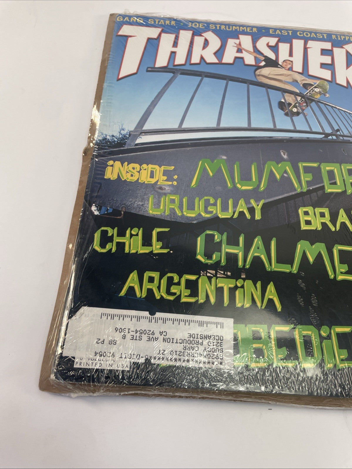 Thrasher Skateboard Magazine March 2000 Paul Machnau Cover Alex Chalmers Brazil