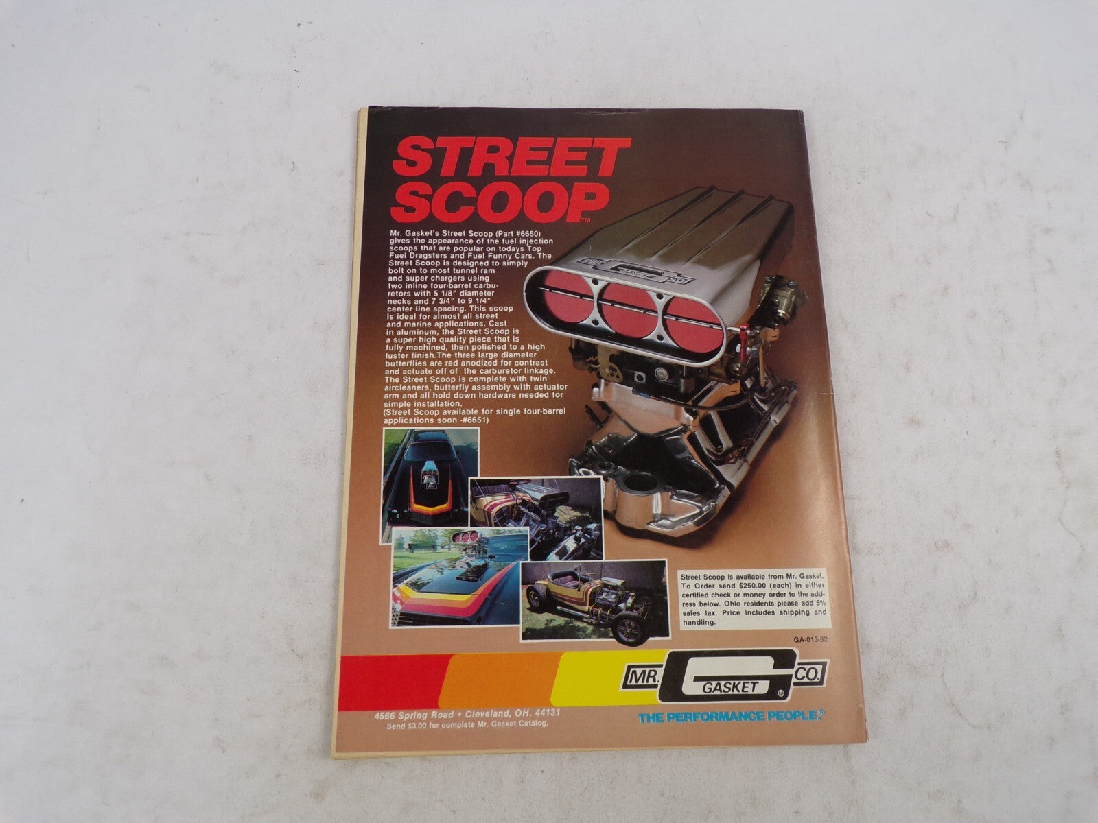 October 1982 Cars Hi-Performance Enter Cars' Super Sweepstakes! In Search Of A