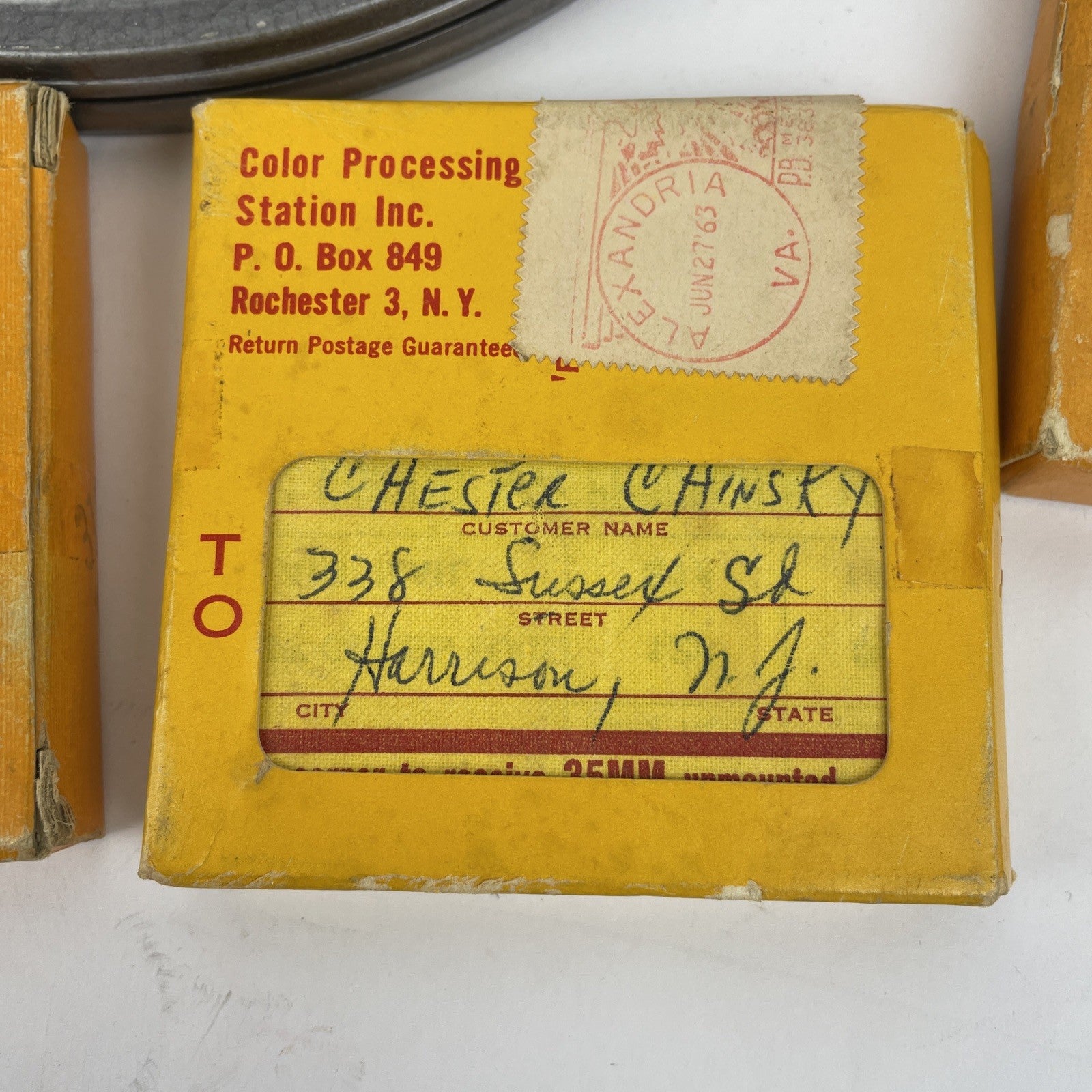 Vtg Lot of 8 Home Movies 8mm Reels 1950's New Jersey Christmas Birthday Swimming
