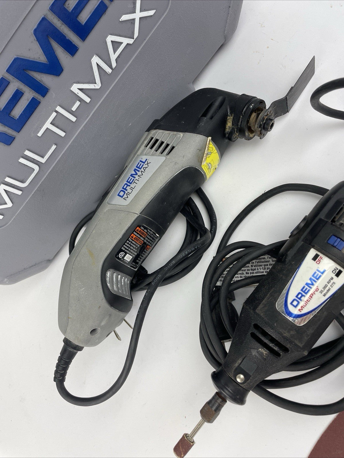 Dremel Model 275 + Multi-Max 6300 Variable Speed 120V 1.5A Oscillating Tool Bits