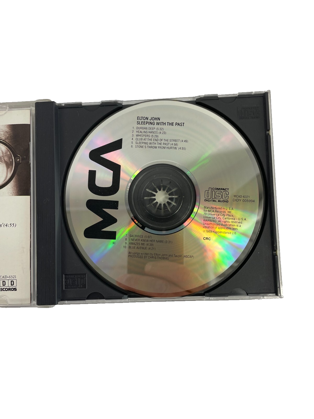 Elton John – Sleeping With The Past Club At The End Of The Street Whispers CD#29