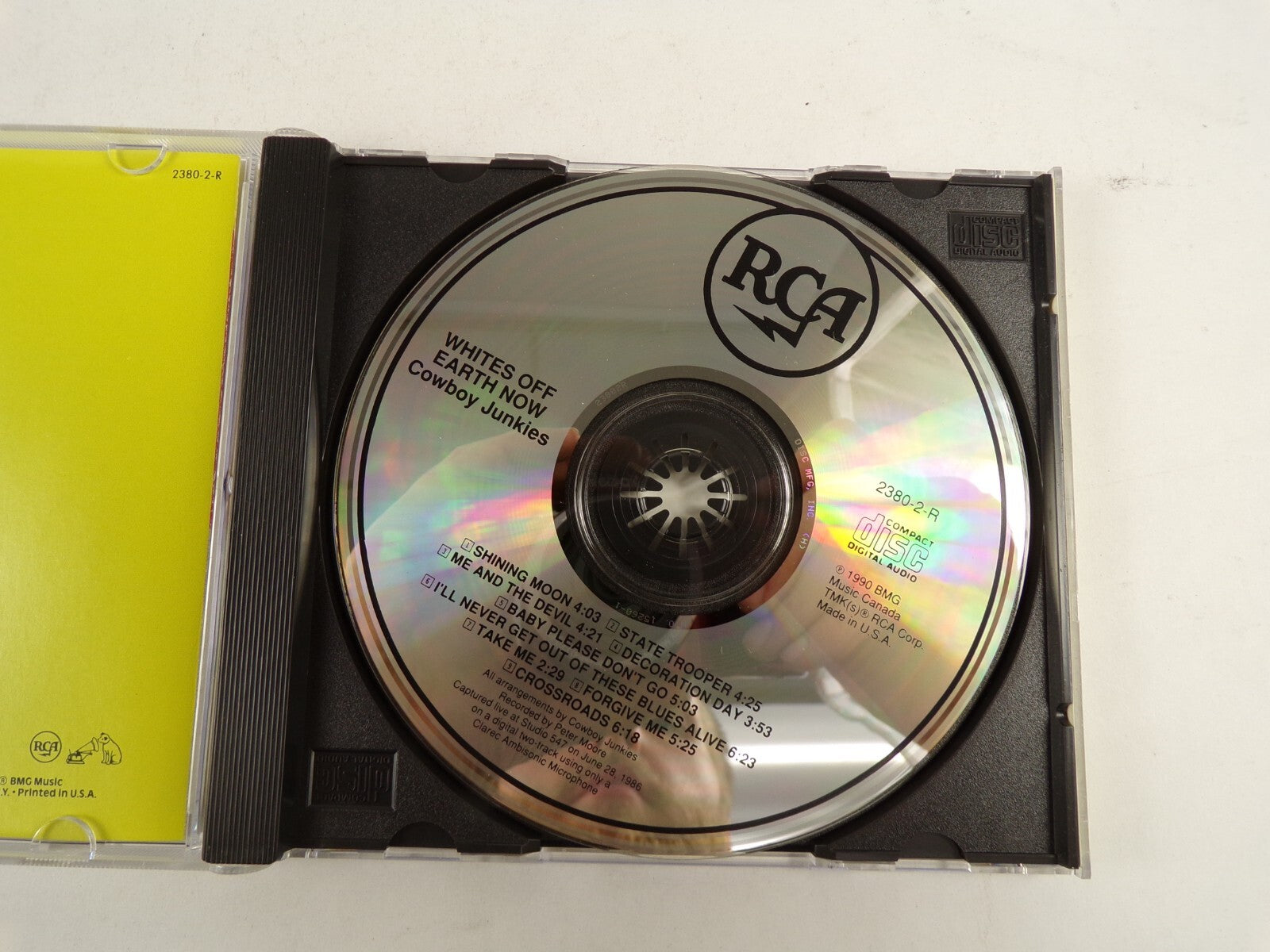 Cowboy Junkies Shining Moon State Trooper Crossroads Take Me CD#48