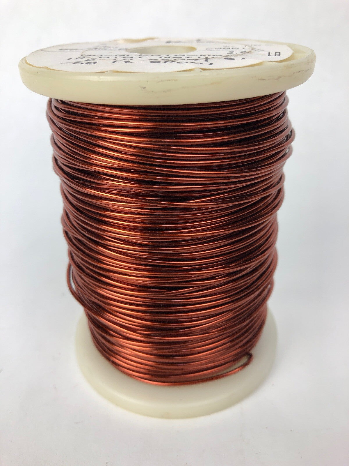 OEM FAY Electric Wire Corp. Solid Copper Wire 2 Lb 250' Spool 16 HTAI Natural