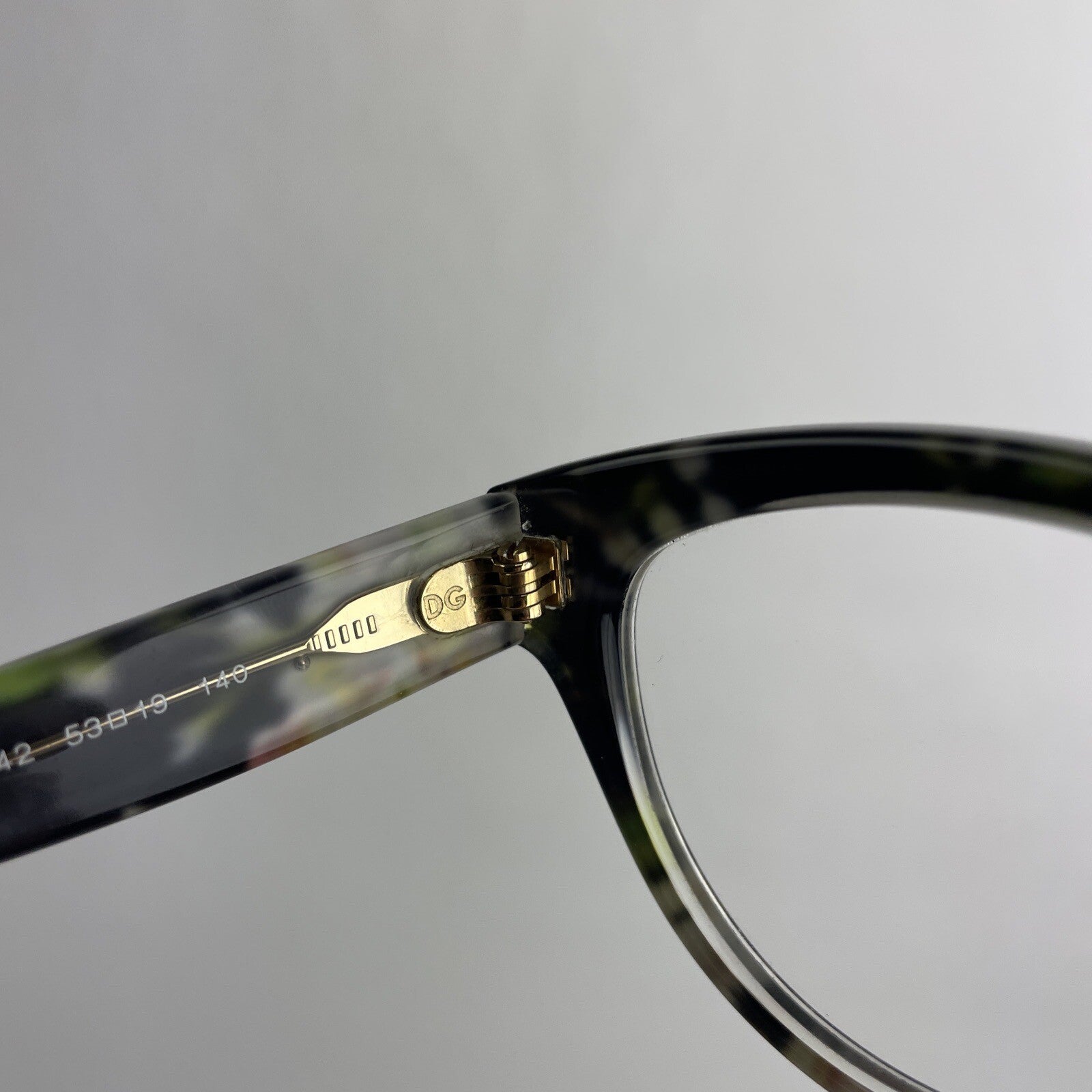 Dolce & Gabbana DG3203 Women's Green  Cat Eye Eyeglasses Frame Made In Italy