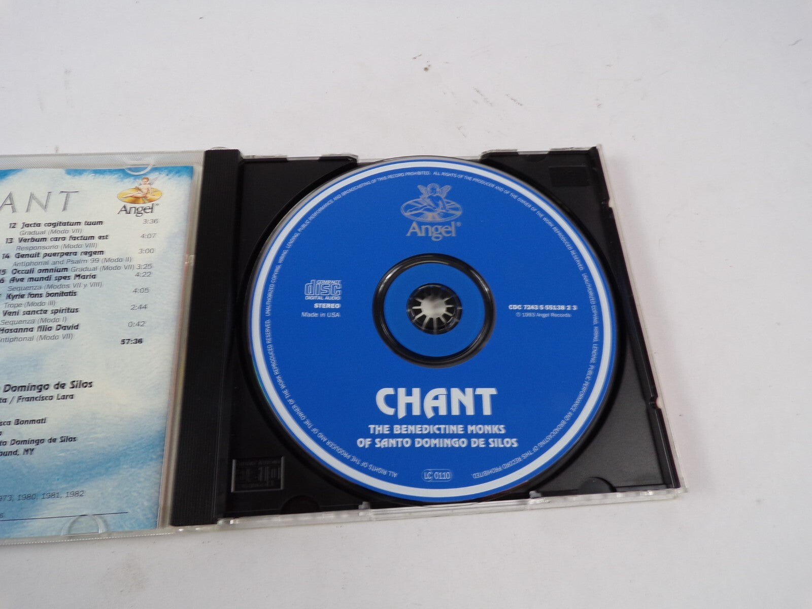 Chant The Benedictine Monks Of Santo Domingo De Silos Os iusti Laetatus CD#39
