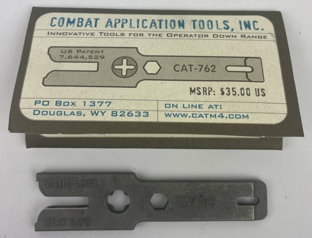 Combat Application Tools Barrel Scraping Tool for Gun Cleaning CAT 762 - LOOK