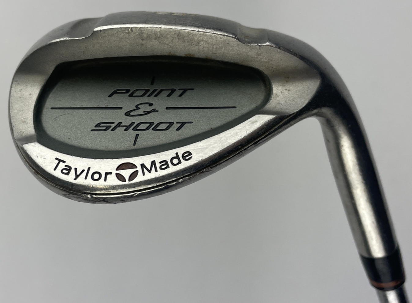 TaylorMade Point & Shoot 56º Sand Wedge Rifle Steel RH Golf Club Original Grip