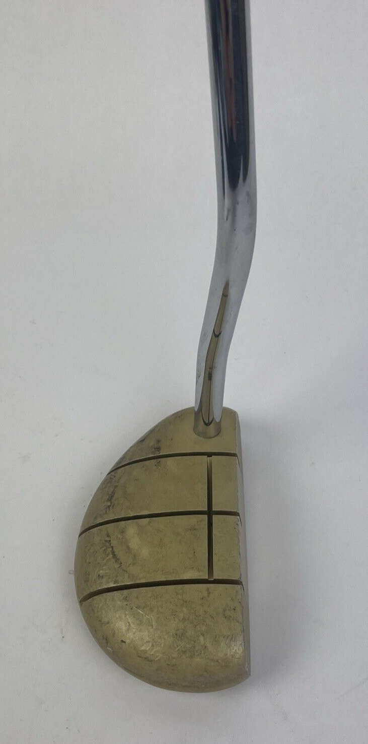 Men right handed face balanced Ray Cook M1-3X Mallet Gold Milled Face