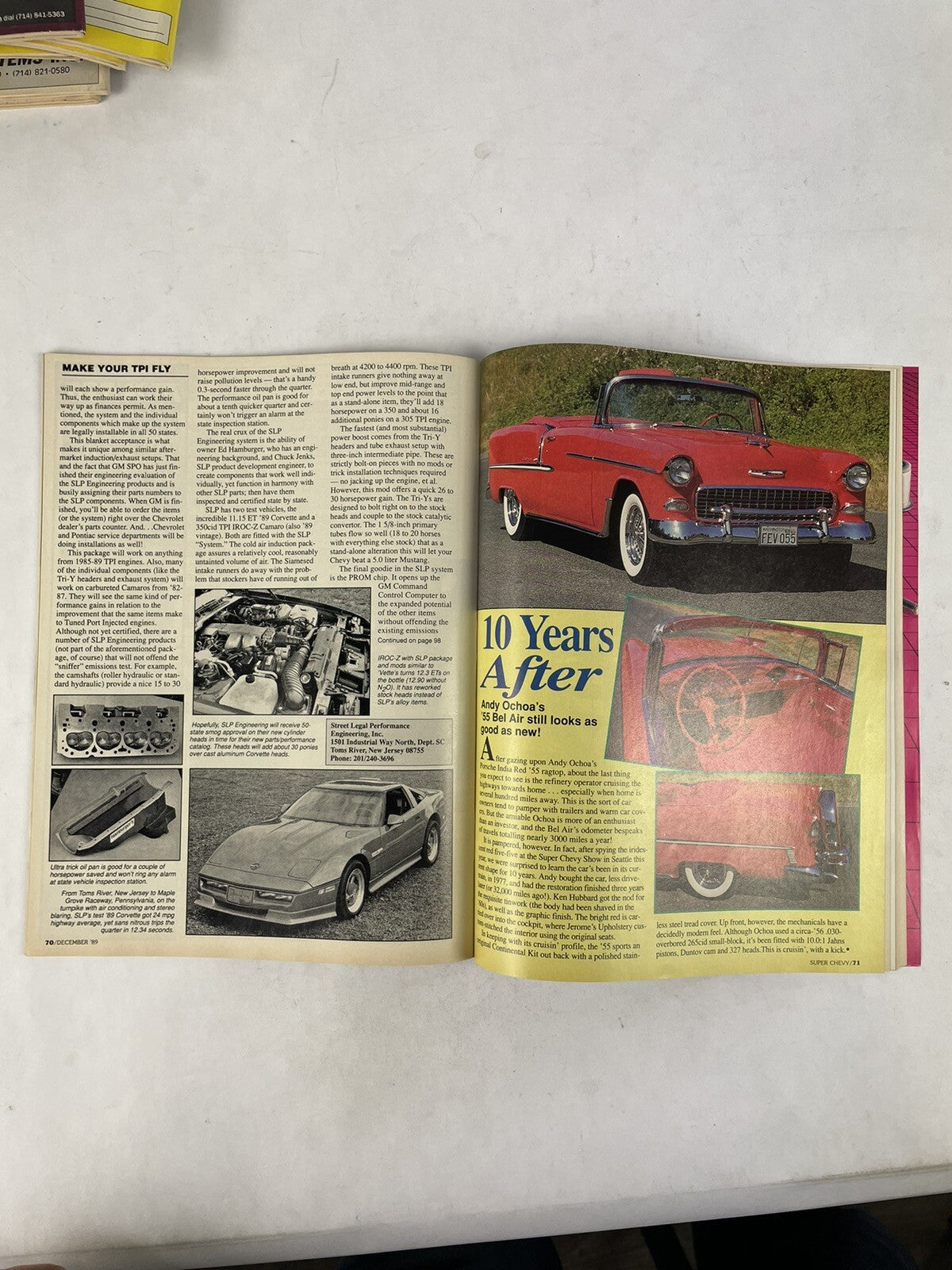 Lot of 12: SUPER CHEVY MAGAZINES Complete Full Set 12 issues Jan to Dec 1989