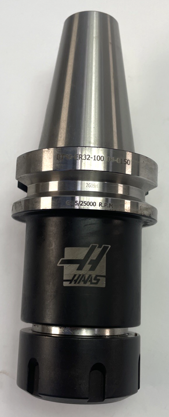 OEM HAAS BT40-ER32-100 ER32 Collet Chuck Tool Holder G2.5 25000 RPM 04-0150